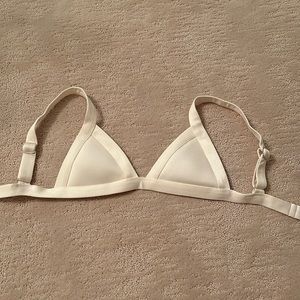 Cream One One swim top